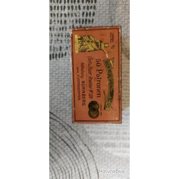 Vend 50 cartouches  de collection calibre 320 bouldog ou 320 smith weson �tat neuves