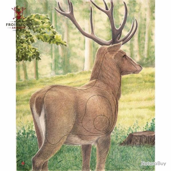 Blason animalier Cerf - JVD