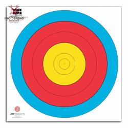Blason FITA 80cm 5 anneaux - JVD