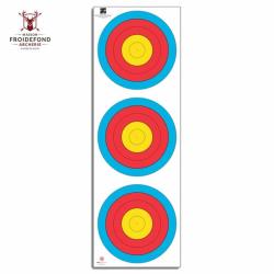 Blason FITA Tri spot de 40 classique - JVD