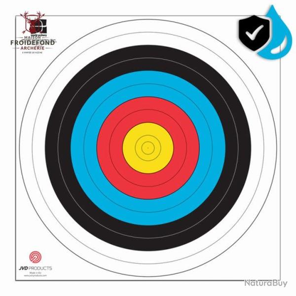 Blason FITA Waterproof 122 cm - JVD