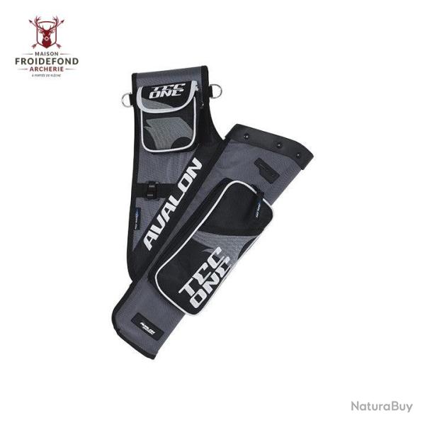 Carquois Target Tec One - Avalon - Gaucher / Gris