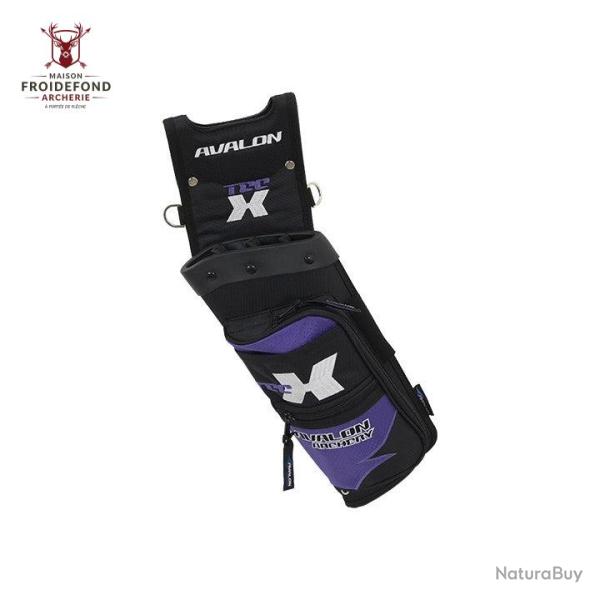 Carquois TEC X Field -Avalon - Violet / Droitier