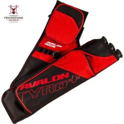 Carquois TYRO PLUS - Avalon - Rouge / Gaucher