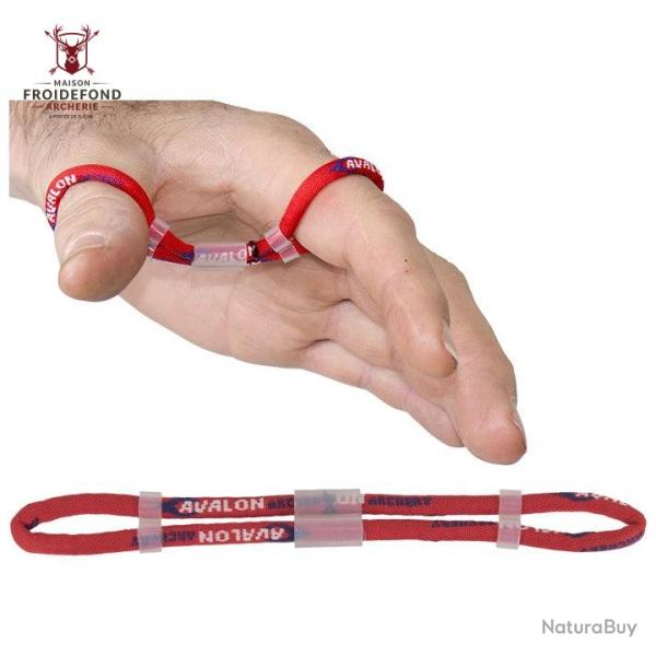 Dragonne Ajustable -  Avalon - Rouge / M : 12.5 cm