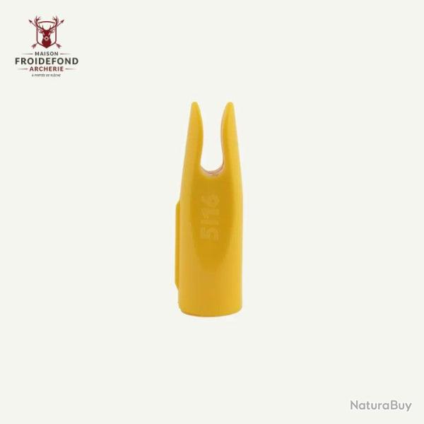 Encoche traditionnelle - Bearpaw - Jaune / 5/16