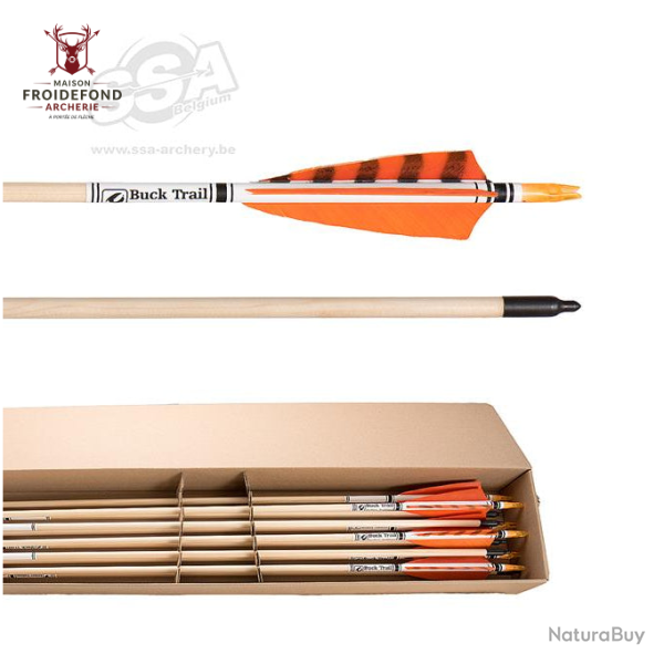 Fl�ches Bois Deluxe - BuckTrail - 30 lb