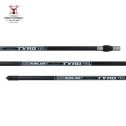 Stabilisateur centrale carbone TYRO 17 mm - Avalon - Gris / 28"