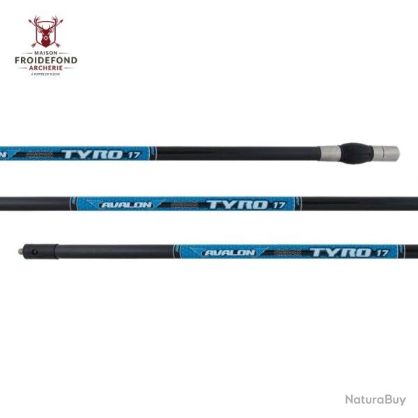 Stabilisateur centrale carbone TYRO 17 mm - Avalon - Bleu / 26"