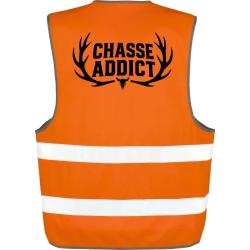 Gilet Chasse - Chasse addict - Panache orange