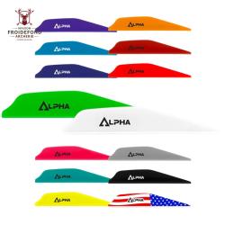 Vanes Alpha 2.8" - Bohning - Rouge