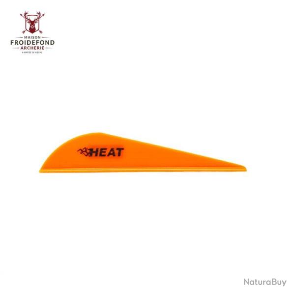 Vanes Heat 2.5" - Bohning - Orange Fluo
