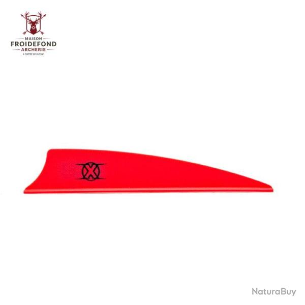 Vanes X 2.25" - Bohning - Rouge Clair