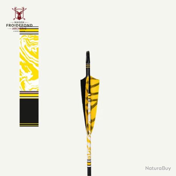 Wrap ZEBRA - BearPaw - Noir/Jaune/Blanc