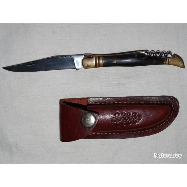 Laguiole avec �tui cuir