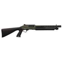 Fusil &agrave; pompe Fabarm MARTIAL O.D. Green canon de 14'' Cal.12/76