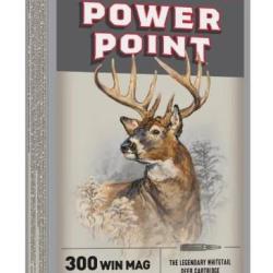 Cartouches Winchester 300WM Power Point 180 gains Bte de 20