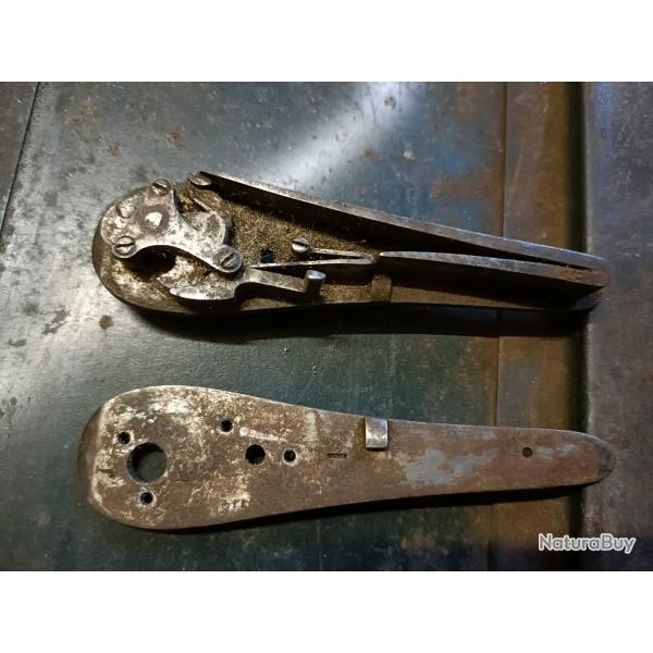 Paire de platine fusil � chien 4