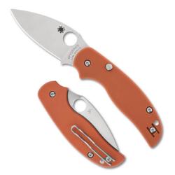 Couteau pliant Spyderco SAGE 6 manche G10 orange