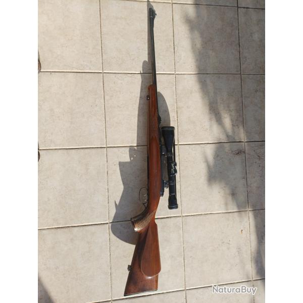 Carabine ANSCHUTZ calibre 270 Winchester avec lunette Weatherby