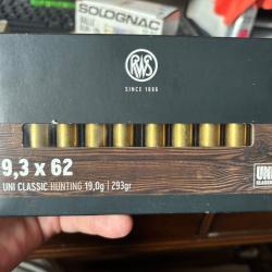 BALLES RWS 9.3X62 RWS