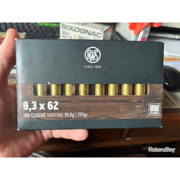 BALLES RWS 9.3X62 RWS