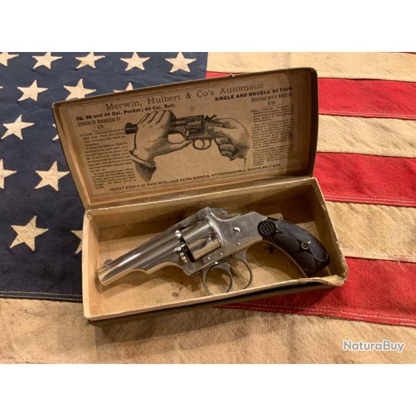 Revolver Merwin & Hulbert Small Frame DA avec bo�te d'origine