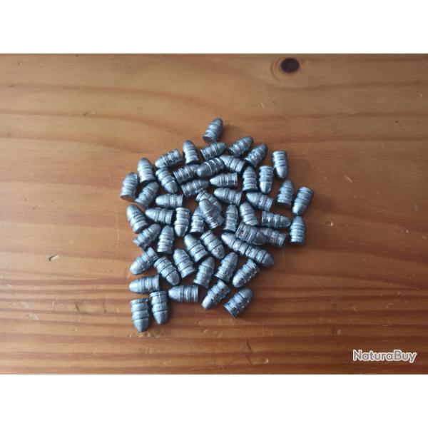 Un lot de 53 OGIVES PLOMB CAL 8mm