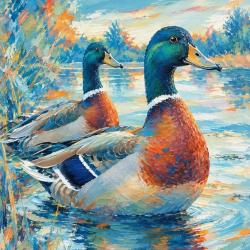 illustration canard sauvage