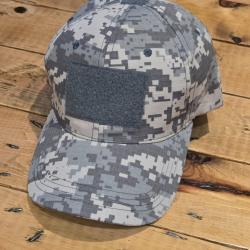 Lot Casquette+Patch au choix ( gamme de patch &agrave; 6.90) Digital gris / Outdoor - Plusieurs mod&egrave;les T.U