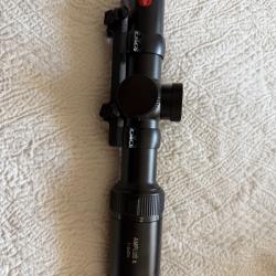 LUNETTE LEICA AMPLUS 6 1-6X24I, RETICULE L-4A avec montage Blaser Negele