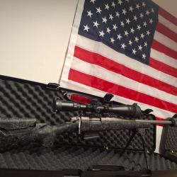 BERGARA B14 SIERRA STAINLESS BLACK/GREY CAL. 308 WIN + LUNETTE + BIPIED+ MALLETTE