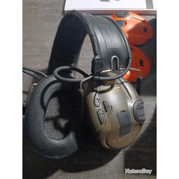 Casque 3m peltor sportTac neuf