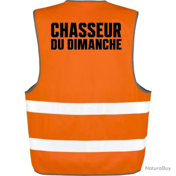 Gilet Chasse - Chasseur du dimanche - Orange