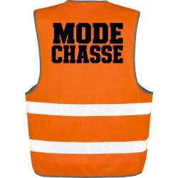 Gilet Chasse - Mode chasse - Typographie orange