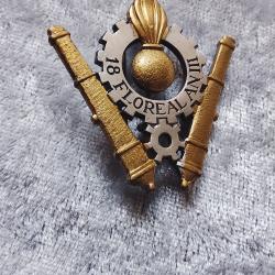 Insigne militaire 18 flor&eacute;al an section technique de l arm&eacute;e de terre drago g 4590