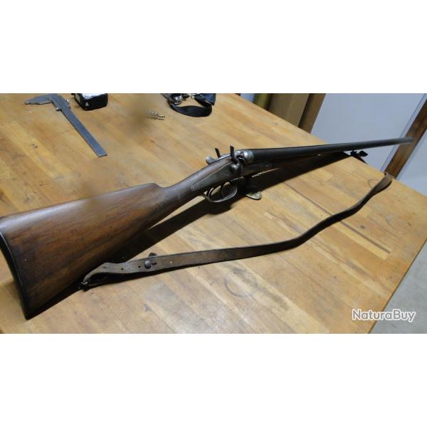 fusil de chasse chien exterieur cal 16x65 eprouv� poudreT