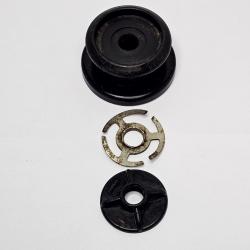 Bobine m&eacute;tal d'origine Mitchell 308 � Avec &eacute;toile, bouton de frein et cliquet