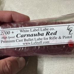 Lubrifiant balles plomb Carnauba Red - Lyman RCBS