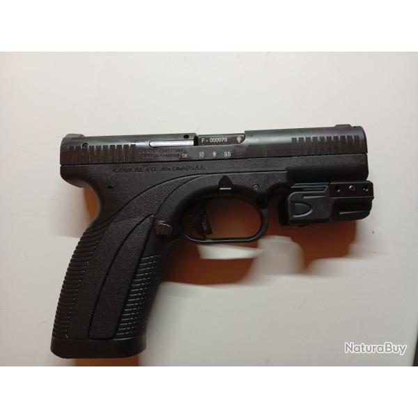 CARACAL F AVEC 2 CHARGEURS, MALETTE, POINTEUR LASER VERT