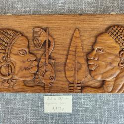 Sculpture d'Antoine NAL les africains