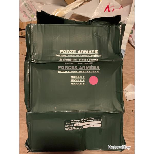 MRE EPA Ration de Combat 24h Italienne Module F