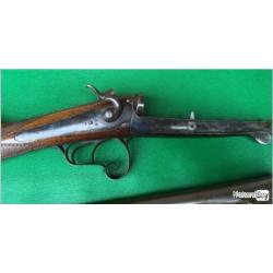 Fusil de chasse juxtapos&eacute; Lefaucheux cal 16/65