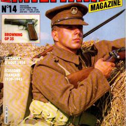 Militaria magazine 14 browning gp 35, tommy aout 1914, 303 british, fm 24/29 forteresse, pattes de