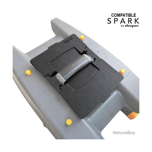 R�hausse Bait Boat Pod pour Bateau Deeper Spark Black