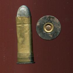 .577 Snider - balle plomb - &eacute;tui clinquant de laiton roul&eacute; avec bourrelet acier - PORT OFFERT