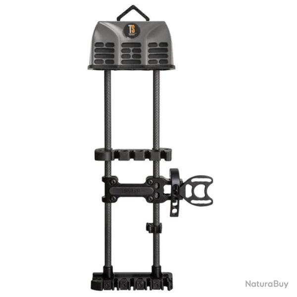 TIGHTSPOT - Carquois d'Arc RISE LITE 5 GAUCHER (LH) GUN METAL