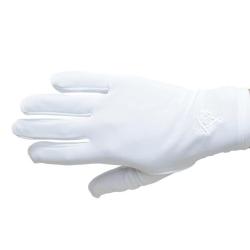 Gants blancs brod&eacute;s acacia L