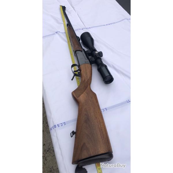 Carabine 243 baikal avec sa lunette