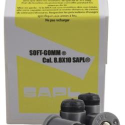 Munitions d'entra&icirc;nement all&eacute;g&eacute;es pour Soft-Gomm et pour revolvers de calibre 38 Sp&eacute;cial et 357 Mag.